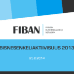 Bisnesenkeliaktiivisuus Suomessa 2013