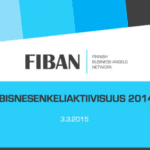 Bisnesenkeliaktiivisuus Suomessa 2014 – “Sijoitussumma nousi ennätystasolle”