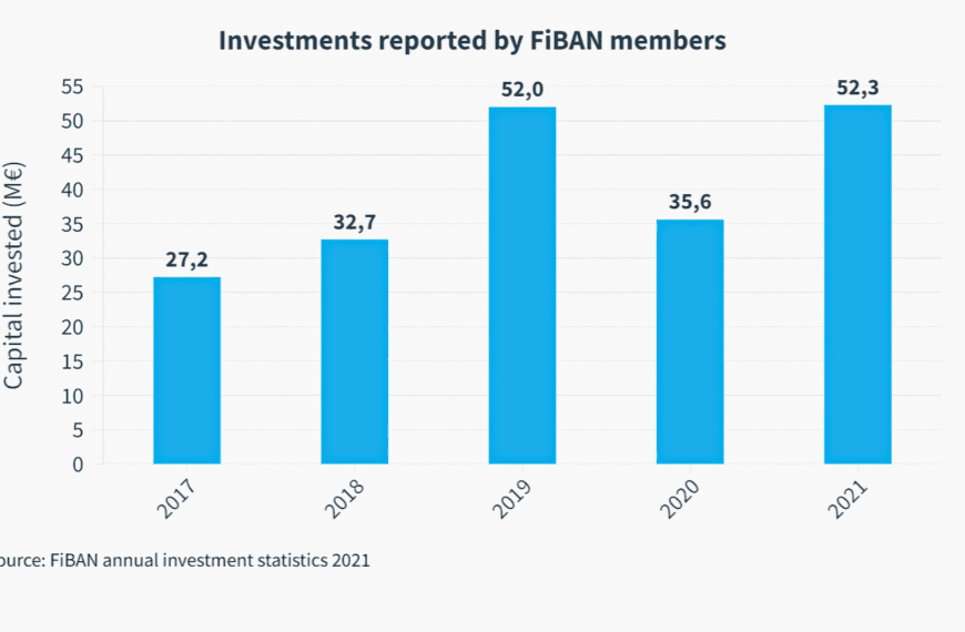 Record-high year for startup investment activities: 52,3M€ invested into 626 companies – majority to new targets